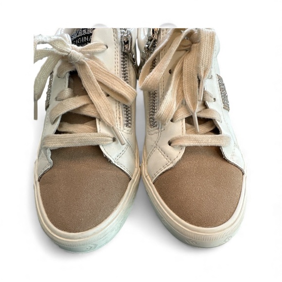 VINTAGE HAVANA Boy's Embellished Trim Low Top Sneakers 4 - Picture 4 of 13